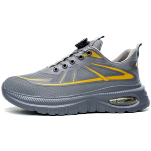 Breathable Safety Shoes for <b>Men</b> Anti-Smash & Anti-Puncture Summer <b>Work</b> <b>Boots</b> Lightweight & Anti-Slip for Labor Shoes - Product Image 5