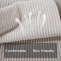 Canapé modulaire confortable en tissu avec dossier en forme de L, rembourrage en mousse à mémoire de forme, pour hôtel d'appartements moderne