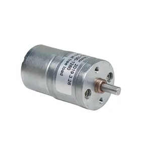 25mm אורך קצר מתכת תיבת הילוכים עם RF 310 dc מנוע 6v 12v dc גיר מנוע 25GA310