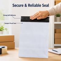 Sac d'expédition auto-adhésif pour colis, pochette d'envoi, emballage plastique personnalisé pour vêtements, sac sous vide thermoscellable