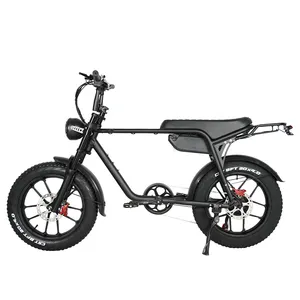 TOODI K20 핫 세일 48V 15Ah 팻 타이어 전기 자전거 20 인치 2 륜 전기 먼지 자전거 성인 강력한 전기 산악 자전거