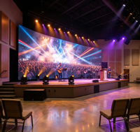 Pantalla LED P3.91 a Todo Color para Interiores, para Alquiler, Espectáculos, Bodas, Discotecas, Cabinas de DJ, Video