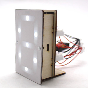 หลักการของหลอดแสดงผลดิจิทัล รุ่นที่ 1 ชุดอุปกรณ์ DIY สำหรับการศึกษา STEM เพื่อการสอนวิทยาศาสตร์ การประดิษฐ์เทคโนโลยี - Product Image 2