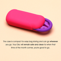 Disque menstruel réutilisable à succès pour les soins menstruels, logo et couleur personnalisés disponibles