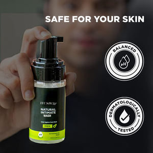 Mousse Nettoyante <span class=keywords><strong>Intime</strong></span> Naturelle et Biologique au pH Équilibré pour Hommes en Gros - Product Image 3
