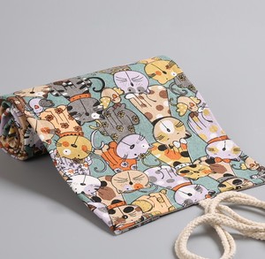 24 rotolo Cassa di Matita Della Scuola Kawaii Sacchetto della Penna di Tela Penale per le Ragazze Dei Ragazzi Carino Grande Pencilcase Sanzioni Scatola di Cancelleria - Product Image 3