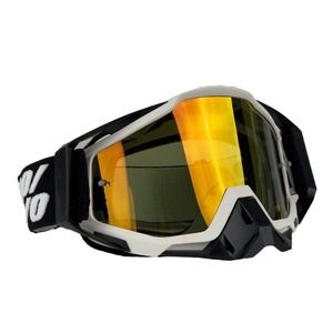 Gafas de Motociclismo Deportivas Azules para PC, Protección UV400, Marco Completo de TPU, Resistentes al Viento, a la <span class=keywords><strong>Arena</strong></span> y al Polvo, Lentes <span class=keywords><strong>Espejadas</strong></span> Polarizadas, Correa Ajustable - Product Image 1