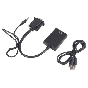 D1906 VGA Đầu Vào Để HDMI Đầu Ra Video Âm Thanh Chuyển Đổi Cáp Adapter 1080 Cho TV PC DVD - Product Image 3