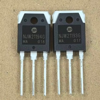 NJW21193 NJW21194 Paire Complémentaire en Stock Transistor de Puissance TO-3P pour Audio NJW21193G NJW21194G