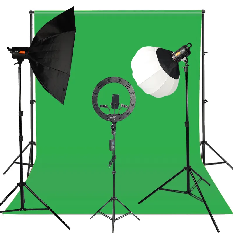 Led Video Lamps Photography Photo Studio Equipment Kit