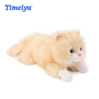 Peluche chaton dégradé doré Timeiya, super douce, 31cm-50cm, cadeau d'anniversaire universel pour femmes