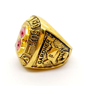 Anillo de Hombre Chapado en Oro Rosa del Campeonato de los Medias Rojas de Boston de 1967, Regalo de Cumpleaños, Recuerdo de Colección - Product Image 2