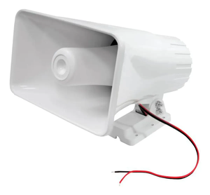 Sirène électronique 12V d'alarme pour véhicule, klaxon d'avertissement avec son puissant pour camion, bateau, sécurité et usage industriel - Product Image 1