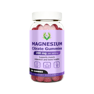 Producción de Gomitas de Citrato de Magnesio OEM ODM, Suplemento Dietético con Magnesio que Favorece la Relajación Muscular y la Salud Ósea - Product Image 1