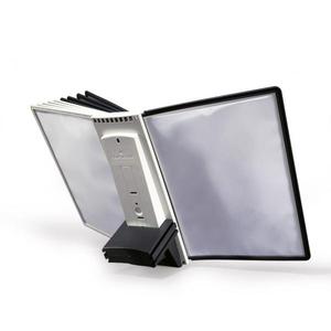 DURABLE - 5811-22 SHERPA®MESA DE EXTENSIÓN Juego de 10 extensiones, SOPORTES DE EXPOSICIÓN rojos/negros, SISTEMAS DE INFORMACIÓN Y Pizarras - Product Image 1