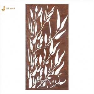 Paneles Decorativos de Acero Corten para Jardín, Biombos Metálicos de Privacidad para Exteriores, Corte Láser EX365 - Product Image 6