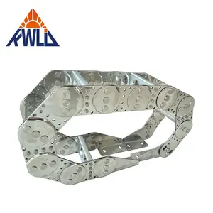KWLID TL&TLG robust stainless steel cable drag chain Long load weight duty for welding equipment