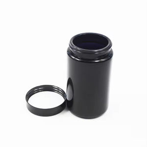 Frasco de Vidrio Violeta Oscuro Ecológico con Protección UV para Envasado de Cremas Cosméticas, una Colección Exclusiva de Envases Cosméticos - Product Image 2