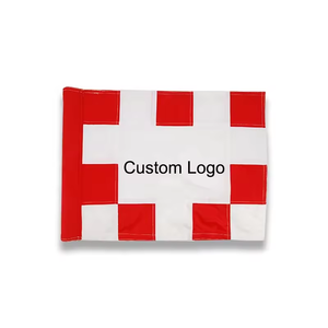 Bandiera verde Golf personalizzata in Nylon impermeabile di qualità Premium - Product Image 4