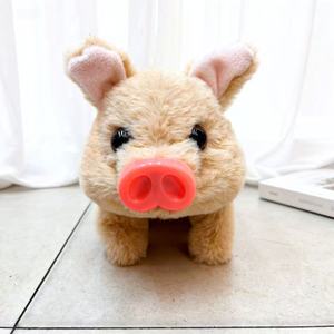 <span class=keywords><strong>Juguete</strong></span> de Peluche Eléctrico de <span class=keywords><strong>Cerdo</strong></span> para Niños, <span class=keywords><strong>Juguete</strong></span> de Simulación de Perro que Camina, con Movimiento de Nariz, Características de Malla Lavable, Juguetes de Peluche para Niños - Product Image 4