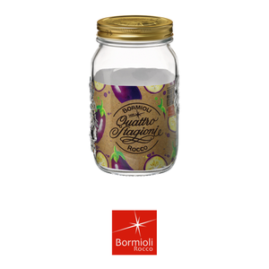 Tarro de Vidrio Bormioli Rocco 4 Stagioni, 1 L, Altura 16.9 cm, Diámetro 11 cm, sin Tapa - Product Image 4
