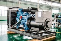 Groupe électrogène diesel commercial à démarrage rapide, puissance de service et de secours 415V 240V 50Hz pour hôtels et commerce de détail au Zimbabwe