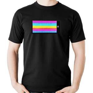 RVB LED Smart APP Control T-Shirt Panneau Flexible Écran D'affichage Mini Vêtements De Mode pour Party Club Centre Commercial Magasin De Détail - Product Image 2