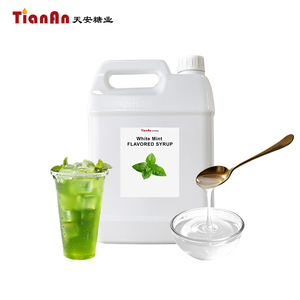 <span class=keywords><strong>Sirop</strong></span> de <span class=keywords><strong>menthe</strong></span> blanche Tian'an, idéal pour le café, les cocktails et les desserts, avec une saveur mentholée rafraîchissante et support OEM - Product Image 1