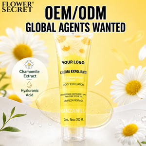 Gel Exfoliant Corps Apaisant à la Camomille Flower Secret à l'Acide Hyaluronique - Recherche de FEO/ODM et d'Autorités de Marque Globales - Product Image 1