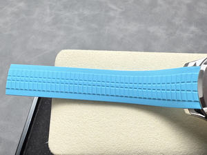 Reloj Mecánico de Lujo, Super Calidad, Resistente al Agua, 40mm, Fábrica DDF, Movimiento ETA 330, Grosor 8.3mm, Correa Azul PP - Product Image 6