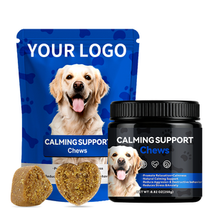 Service de marque privée OEM/ODM Complément nutritionnel apaisant pour chiens Ingrédients naturels Soins de santé et compléments pour animaux de compagnie - Product Image 1