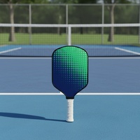 Raquette de pickleball MST approuvée USAPA en fibre de carbone T700, poignée allongée de 16 mm, surface à haute résistance à l'abrasion, grip à effet de rotation, raquette durable