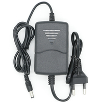 Adaptateur secteur de bureau AC/DC 5V 1A, direct usine, adaptateur de prise EU US 12V2A pour éclairage LED, matériau PC, adaptateur d'alimentation 6V 9V 12V 24V