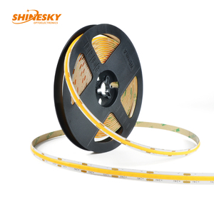 Shinesky có thể cắt 10 mét trắng ấm COB dải ánh sáng của bất kỳ kích thước, với DC12V/24V IP20/IP65/IP67 linh hoạt COB <span class=keywords><strong>LED</strong></span> linh hoạt băng ánh sáng - Product Image 6