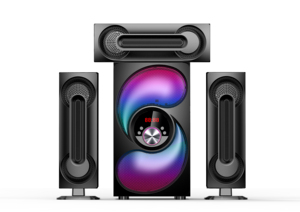 Nhà Máy OEM Tùy Biến 3.1 CH Đa Phương Tiện Loa Hoạt Động Rạp Hát Tại Nhà Loa Điều Khiển Từ Xa Cho V5.2 RGB LED 70W Đầu Ra - Product Image 3