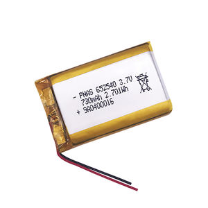 Personnalisation à la demande Batterie au <span class=keywords><strong>lithium</strong></span>-ion polymère à haute densité d'énergie 772040 652540 702540 8025353.7V 730mAh Appel de batterie - Product Image 1