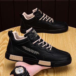 Zapatos de Vestir para Hombre, Versátiles, de Color Sólido, Estilo Británico, Deportivos, Casuales, Antideslizantes y Resistentes al Desgaste, Zapatos Planos de Cuero Negro para Trabajo - Product Image 3