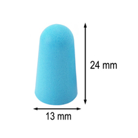 Vente en gros de bouchons d'oreille en mousse souple avec blocage du son 38dB Bouchons d'oreille jetables avec suppression du bruit pour dormir