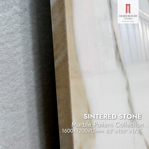 Lastra in Pietra Sinterizzata Calacatta Bolgheri 1600x3200mm, 12mm, Effetto <span class=keywords><strong>Marmo</strong></span> Bianco <span class=keywords><strong>e</strong></span> <span class=keywords><strong>Oro</strong></span>, Lucida, in Gres Porcellanato di Grandi Dimensioni - Product Image 2