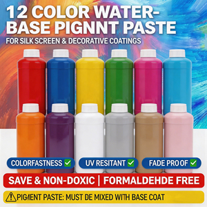 Pâte de teinture pour peinture au latex à base d'eau, respectueuse de l'environnement, pour bois, ciment et résine - Product Image 6