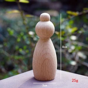 DIY gỗ PEG búp bê kỹ sư Cảnh Vẽ Tay trang trí Giáng sinh - Product Image 4