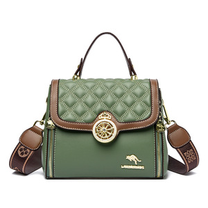 Bolso de mujer Nuevo bolso de hombro cruzado Bolso cuadrado pequeño de mujer de color de contraste de moda - Product Image 1