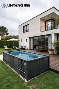 Piscina de Contenedor Personalizada de Lujo de 20 pies, Apta para Hoteles y Villas, Uso en Exteriores - Product Image 2