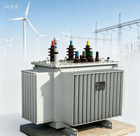 Transformateur de distribution immergé dans l'huile S13 résistant aux hautes températures 480V monophasé/triphasé à économie d'énergie pour usage minier et industriel