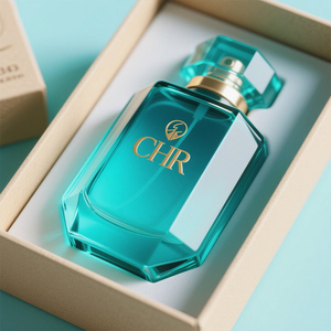 Biểu Tượng Tùy Chỉnh Tích Hợp Đúc Rỗng Thủy Tinh Nước Hoa Chai 30Ml 50Ml 100Ml Hình Dạng Xi Lanh Với Máy Bơm Phun Và Hộp Quà Tặng - Product Image 1