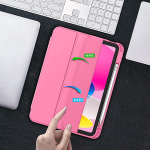 Funda Triple para Tablet con Función Inteligente de Activación/Suspensión Automática, Cubierta Protectora Antigolpes para <span class=keywords><strong>iPad</strong></span> 10.9" 10.ª Gen. <span class=keywords><strong>2022</strong></span>/11.ª Gen. A16 - Product Image 3