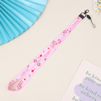 Lanière promotionnelle personnalisée en nylon avec impression de logo, porte-badge imprimé, lanière en nylon imprimée