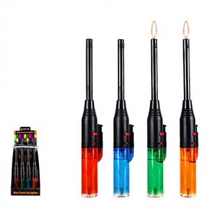 Encendedor de Cocina para Camping, Encendedor de Antorcha de Llama Azul, Encendedor de Arco Metálico de Color, Económico - Product Image 1