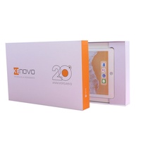 Boîte d'emballage pour tablette en carton blanc personnalisée de haute qualité, boîtes vides avec couvercle et fond, boîte cadeau pour tablette PC pour iPad