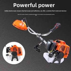 Professional Two Stroke 52cc Gasoline Side Mounted Lawn Mower With Safety Lock and Locking Handle for Household Use S-312 Profes - Product Image 3